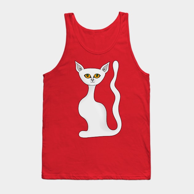 A Cute Kitten With Sweet Eyes Tank Top by DiegoCarvalho